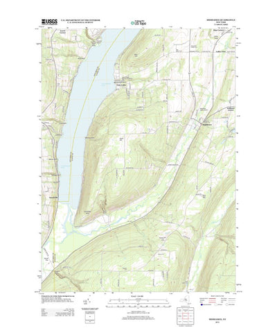 United States Geological Survey Middlesex, NY (2013, 24000-Scale) digital map