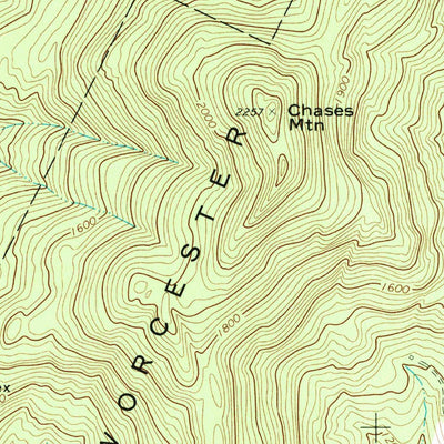 United States Geological Survey Middlesex, VT (1968, 24000-Scale) digital map