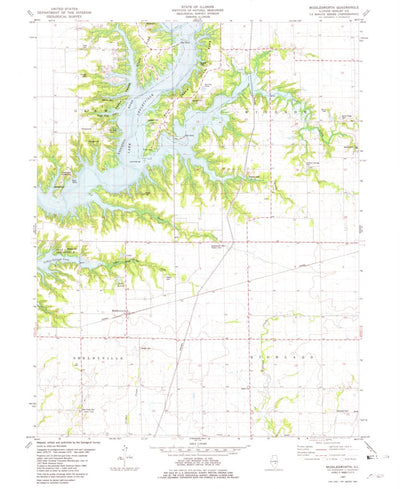 United States Geological Survey Middlesworth, IL (1981, 24000-Scale) digital map