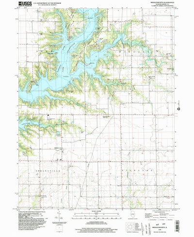 United States Geological Survey Middlesworth, IL (1999, 24000-Scale) digital map