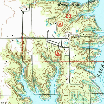 United States Geological Survey Middlesworth, IL (1999, 24000-Scale) digital map