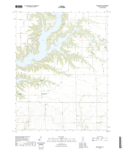 United States Geological Survey Middlesworth, IL (2021, 24000-Scale) digital map