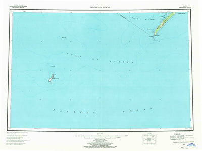 United States Geological Survey Middleton Island, AK (1955, 250000-Scale) digital map