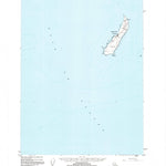 United States Geological Survey Middleton Island B-7, AK (1955, 63360-Scale) digital map