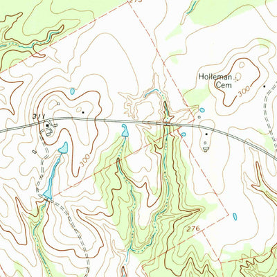United States Geological Survey Middleton, TX (1964, 24000-Scale) digital map