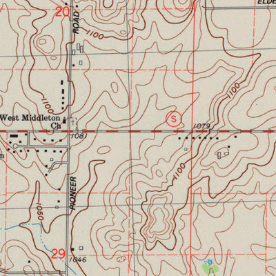 United States Geological Survey Middleton, WI (1983, 24000-Scale) digital map