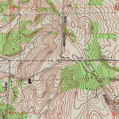 United States Geological Survey Middleton, WI (1983, 24000-Scale) digital map