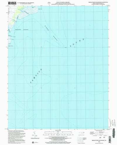 United States Geological Survey Middletown Anchorage, NC (2002, 24000-Scale) digital map