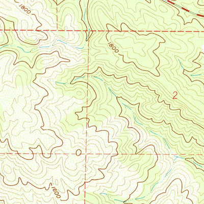 United States Geological Survey Middletown, CA (1958, 24000-Scale) digital map