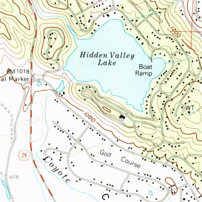 United States Geological Survey Middletown, CA (1993, 24000-Scale) digital map