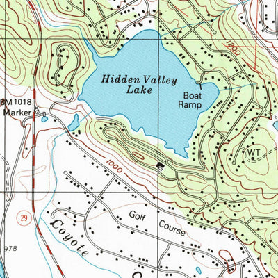 United States Geological Survey Middletown, CA (1998, 24000-Scale) digital map
