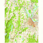 United States Geological Survey Middletown, CT (1952, 24000-Scale) digital map
