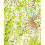United States Geological Survey Middletown, CT (1952, 31680-Scale) digital map