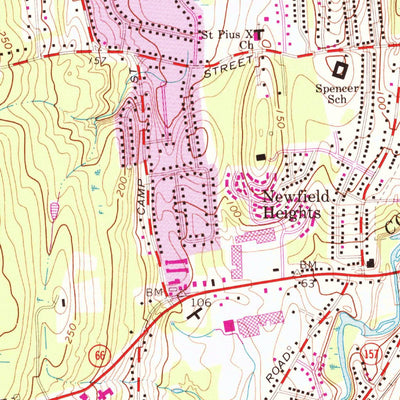 United States Geological Survey Middletown, CT (1965, 24000-Scale) digital map