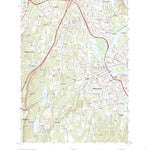 United States Geological Survey Middletown, CT (2021, 24000-Scale) digital map