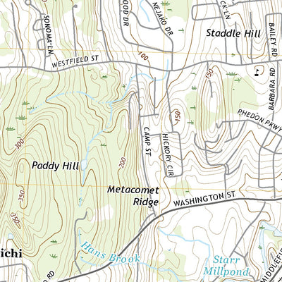 United States Geological Survey Middletown, CT (2021, 24000-Scale) digital map
