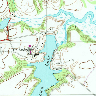 United States Geological Survey Middletown, DE (1953, 24000-Scale) digital map