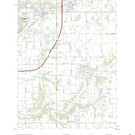 United States Geological Survey Middletown, IN (2022, 24000-Scale) digital map