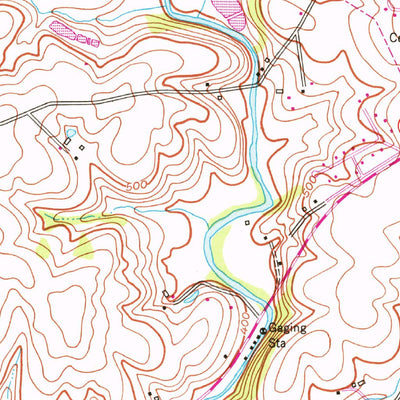 United States Geological Survey Middletown, MD (1953, 24000-Scale) digital map