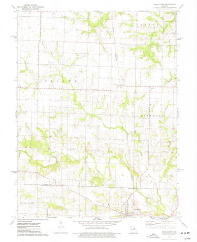 United States Geological Survey Middletown, MO (1973, 24000-Scale) digital map