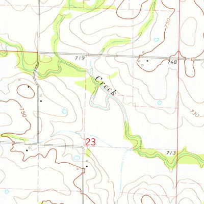 United States Geological Survey Middletown, MO (1973, 24000-Scale) digital map