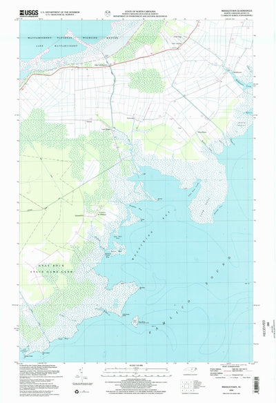 United States Geological Survey Middletown, NC (2002, 24000-Scale) digital map