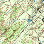 United States Geological Survey Middletown, NY (1943, 31680-Scale) digital map