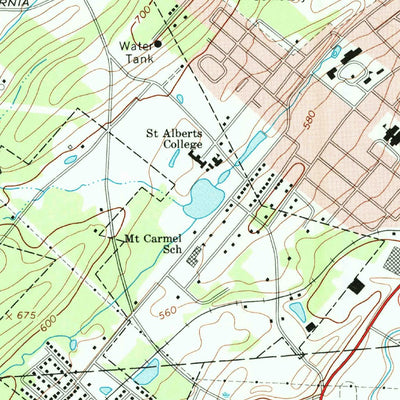 United States Geological Survey Middletown, NY (1969, 24000-Scale) digital map