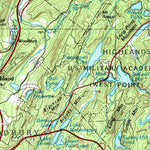 United States Geological Survey Middletown, NY-NJ-PA (1986, 100000-Scale) digital map