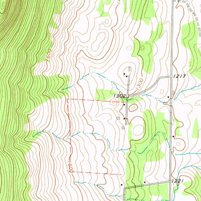 United States Geological Survey Middletown Springs, VT (1967, 24000-Scale) digital map