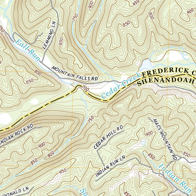 United States Geological Survey Middletown, VA (2019, 24000-Scale) digital map