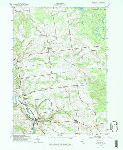 United States Geological Survey Middleville, NY (1943, 24000-Scale) digital map