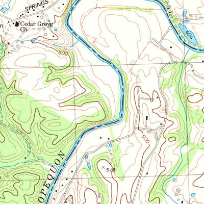 United States Geological Survey Middleway, WV (1978, 24000-Scale) digital map