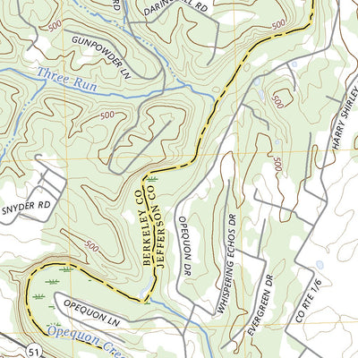 United States Geological Survey Middleway, WV (2023, 24000-Scale) digital map