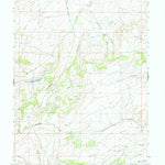 United States Geological Survey Middlewood Hill, WY (1961, 24000-Scale) digital map