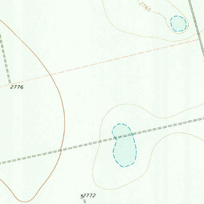 United States Geological Survey Midkiff NW, TX (1968, 24000-Scale) digital map
