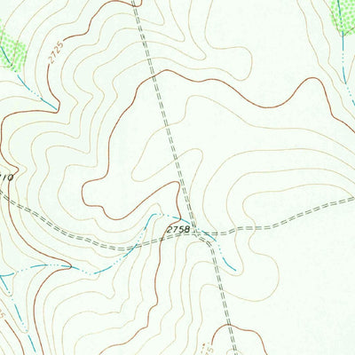United States Geological Survey Midkiff NW, TX (1968, 24000-Scale) digital map