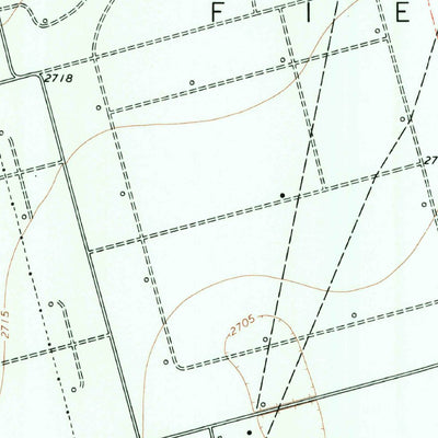 United States Geological Survey Midkiff SE, TX (1968, 24000-Scale) digital map