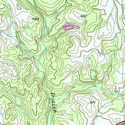 United States Geological Survey Midland, GA (1955, 24000-Scale) digital map