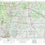 United States Geological Survey Midland, MI (1954, 250000-Scale) digital map