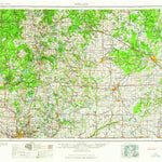 United States Geological Survey Midland, MI (1959, 250000-Scale) digital map