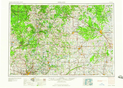 United States Geological Survey Midland, MI (1959, 250000-Scale) digital map