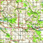 United States Geological Survey Midland, MI (1959, 250000-Scale) digital map