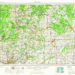 United States Geological Survey Midland, MI (1966, 250000-Scale) digital map