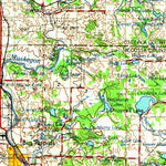 United States Geological Survey Midland, MI (1966, 250000-Scale) digital map