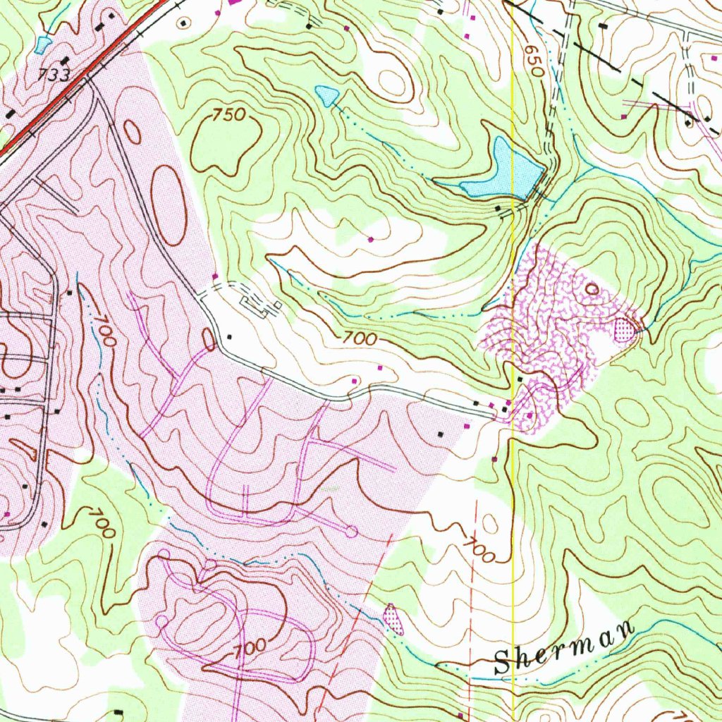 Midland, NC (1993, 24000-Scale) Map by United States Geological Survey ...