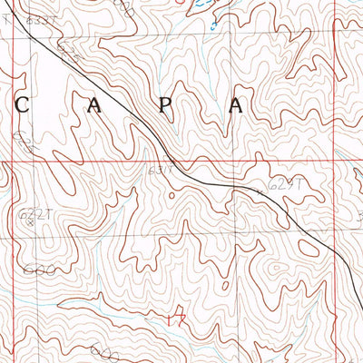 United States Geological Survey Midland NE, SD (1982, 24000-Scale) digital map