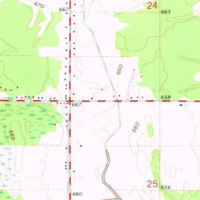 United States Geological Survey Midland North, MI (1962, 24000-Scale) digital map