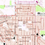 United States Geological Survey Midland North, MI (1962, 24000-Scale) digital map