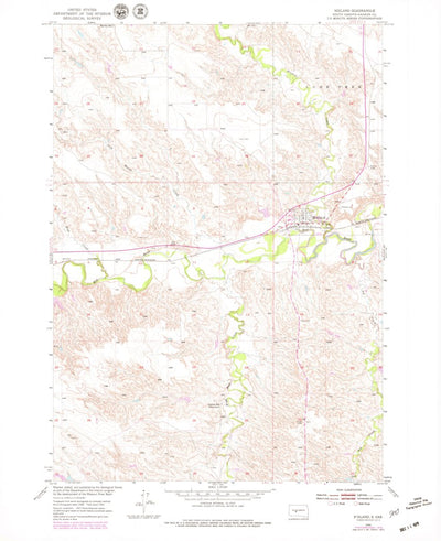 United States Geological Survey Midland, SD (1954, 24000-Scale) digital map